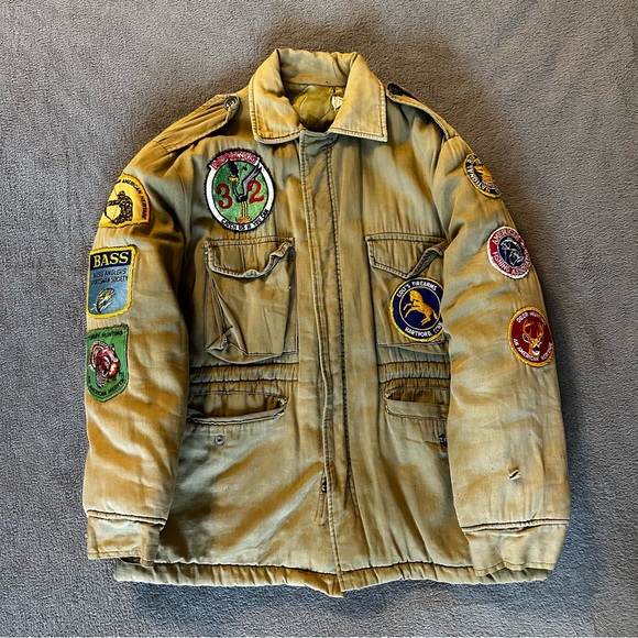 Vintage Vietnam Era Air Force Bomber Jacket